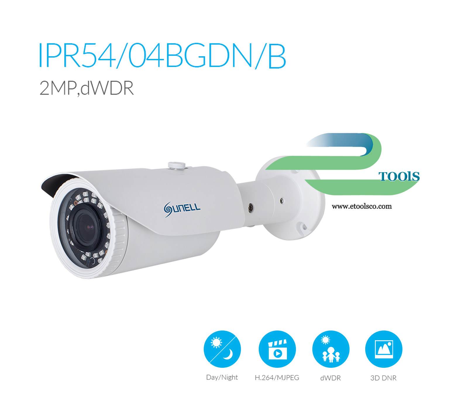 دوربین مداربسته شبکه سانل SN IPR54/04BGDNB